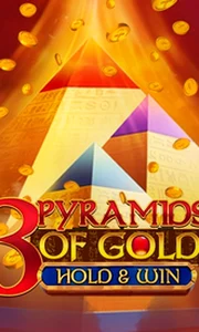 3 Pyramids of Gold: Hold & Win
